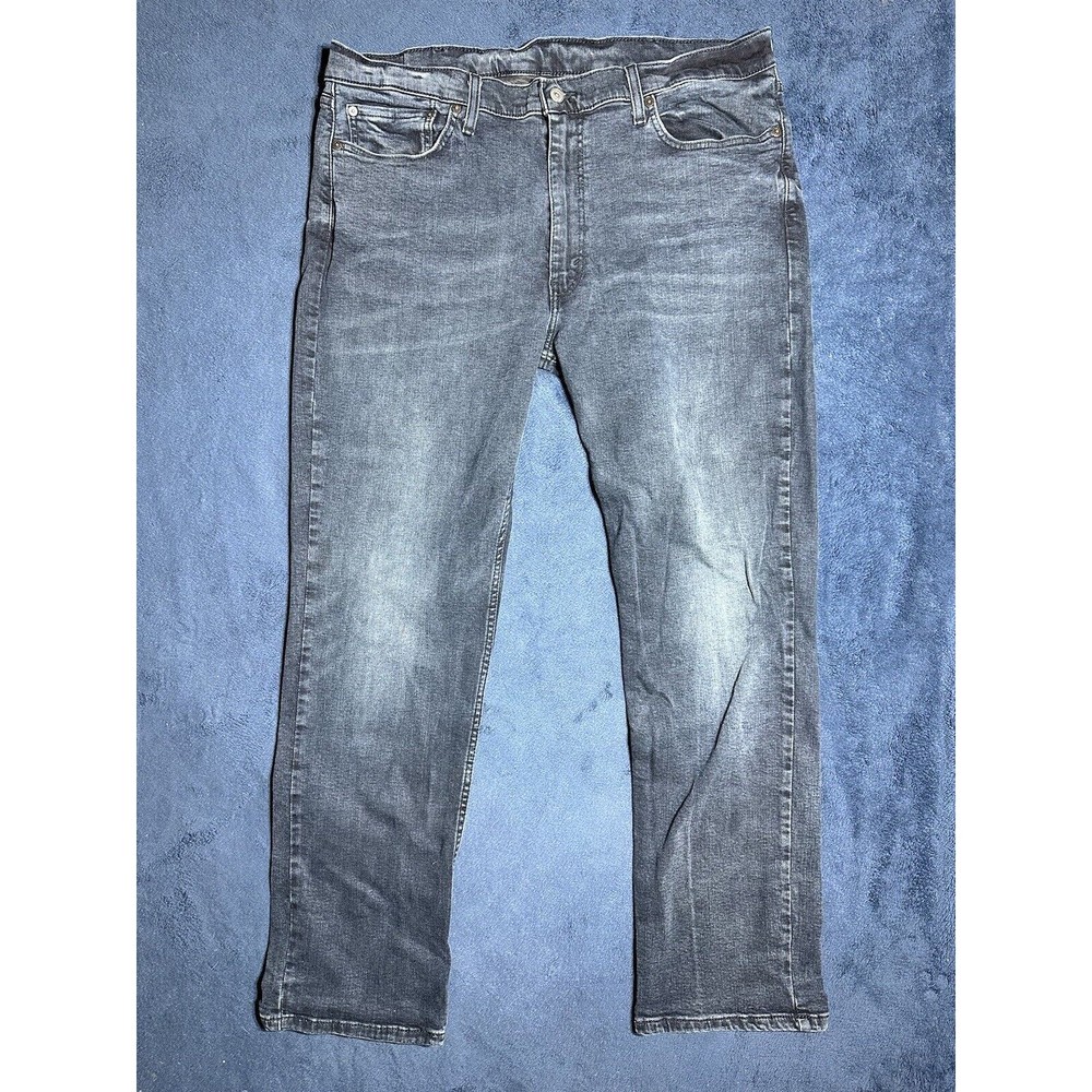 Levi's 514 Jeans Men's Size 40x32 Straight  Denim Dark Wash Blue